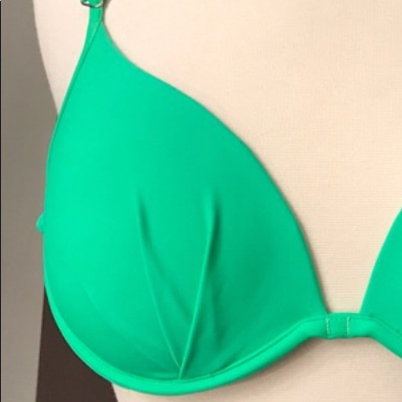 Island World Apparel Swim Green Push Up Bikini Top Poshmark